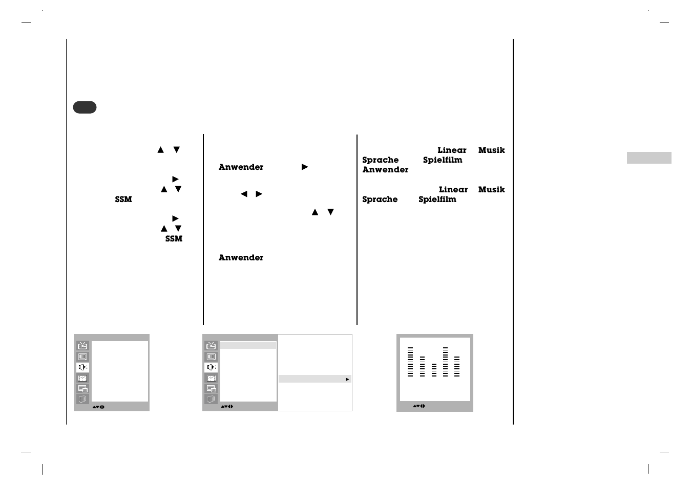 Klangeinstellungen | Rolsen RL-37IT40 User Manual | Page 95 / 244