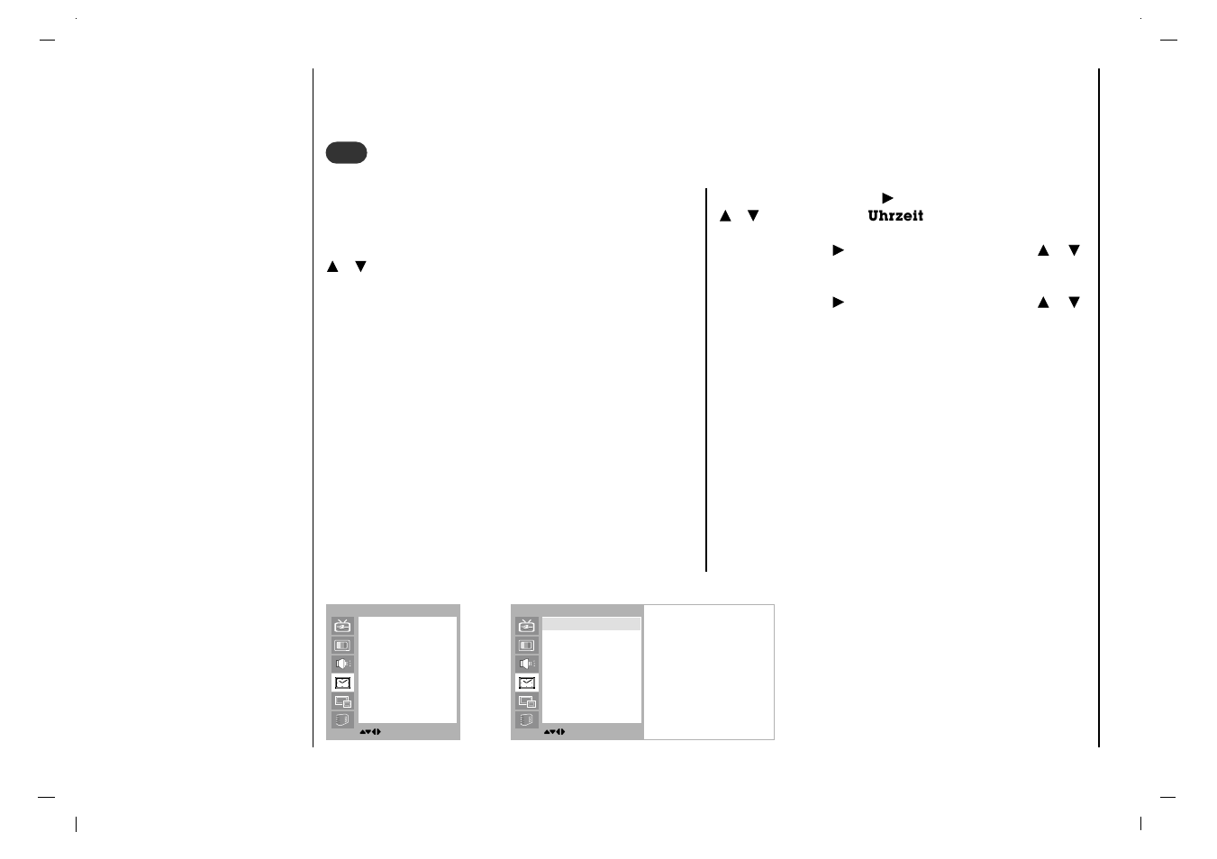 Zeit -men ь | Rolsen RL-37IT40 User Manual | Page 98 / 244