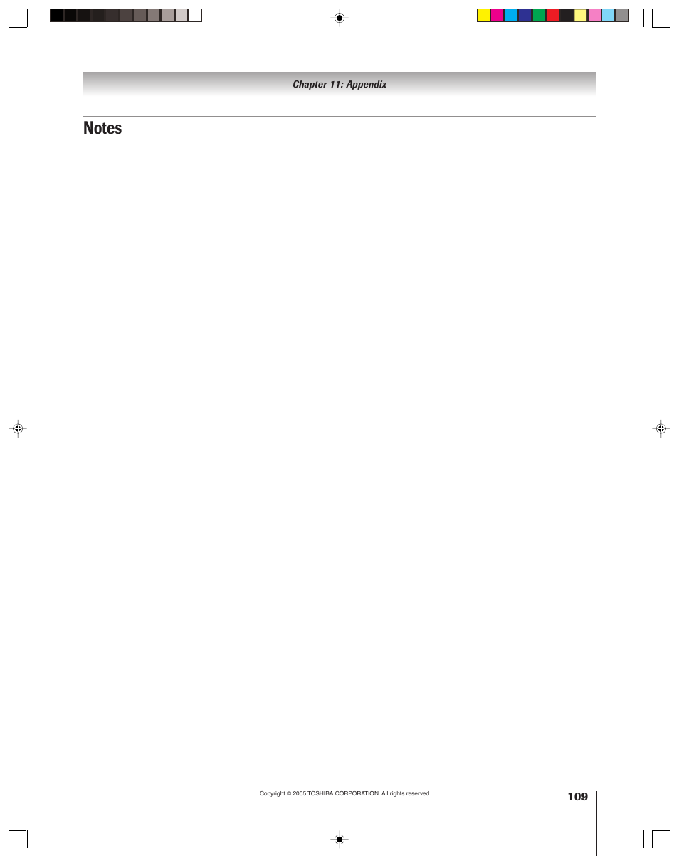 Toshiba 46HM15 User Manual | Page 109 / 112