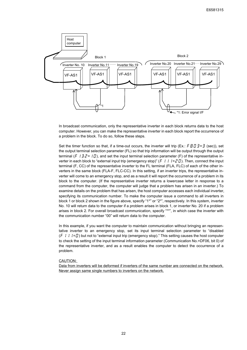 Toshiba Tosvert RS485 User Manual | Page 23 / 73