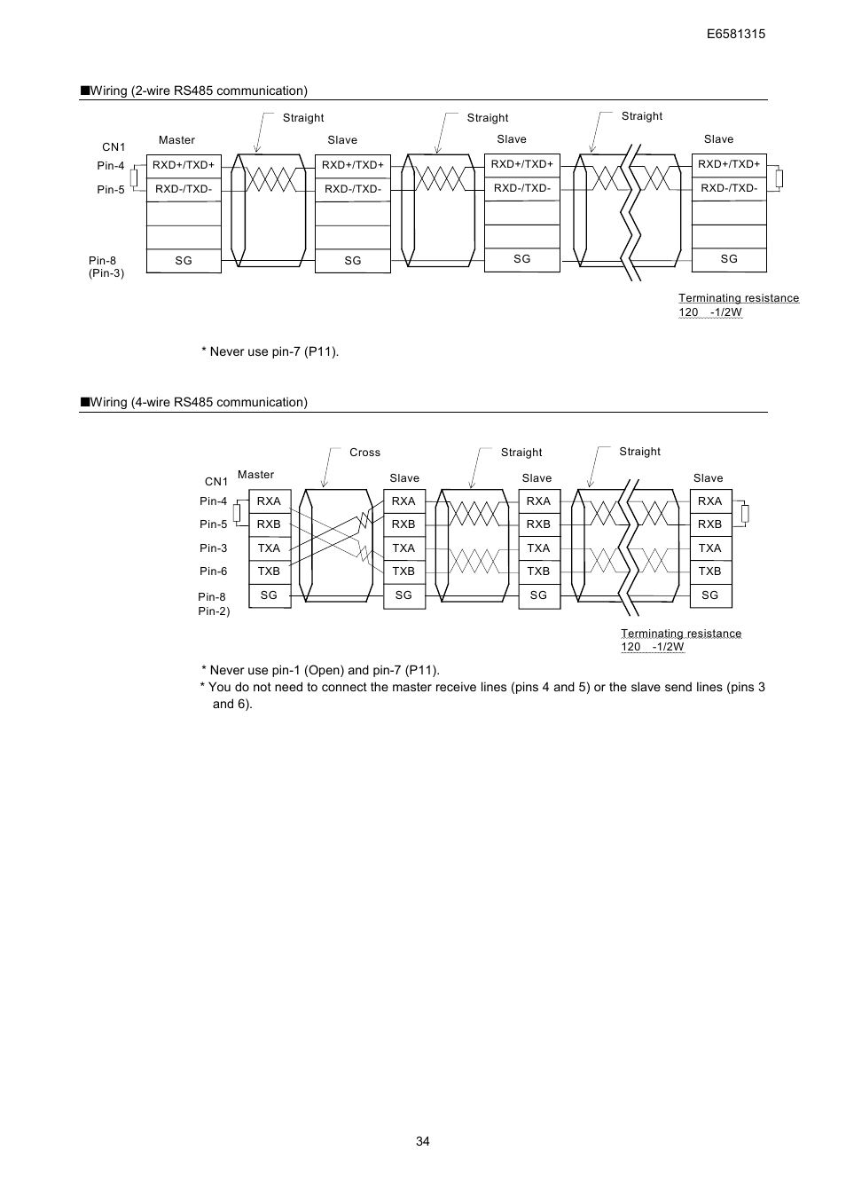 Toshiba Tosvert RS485 User Manual | Page 35 / 73