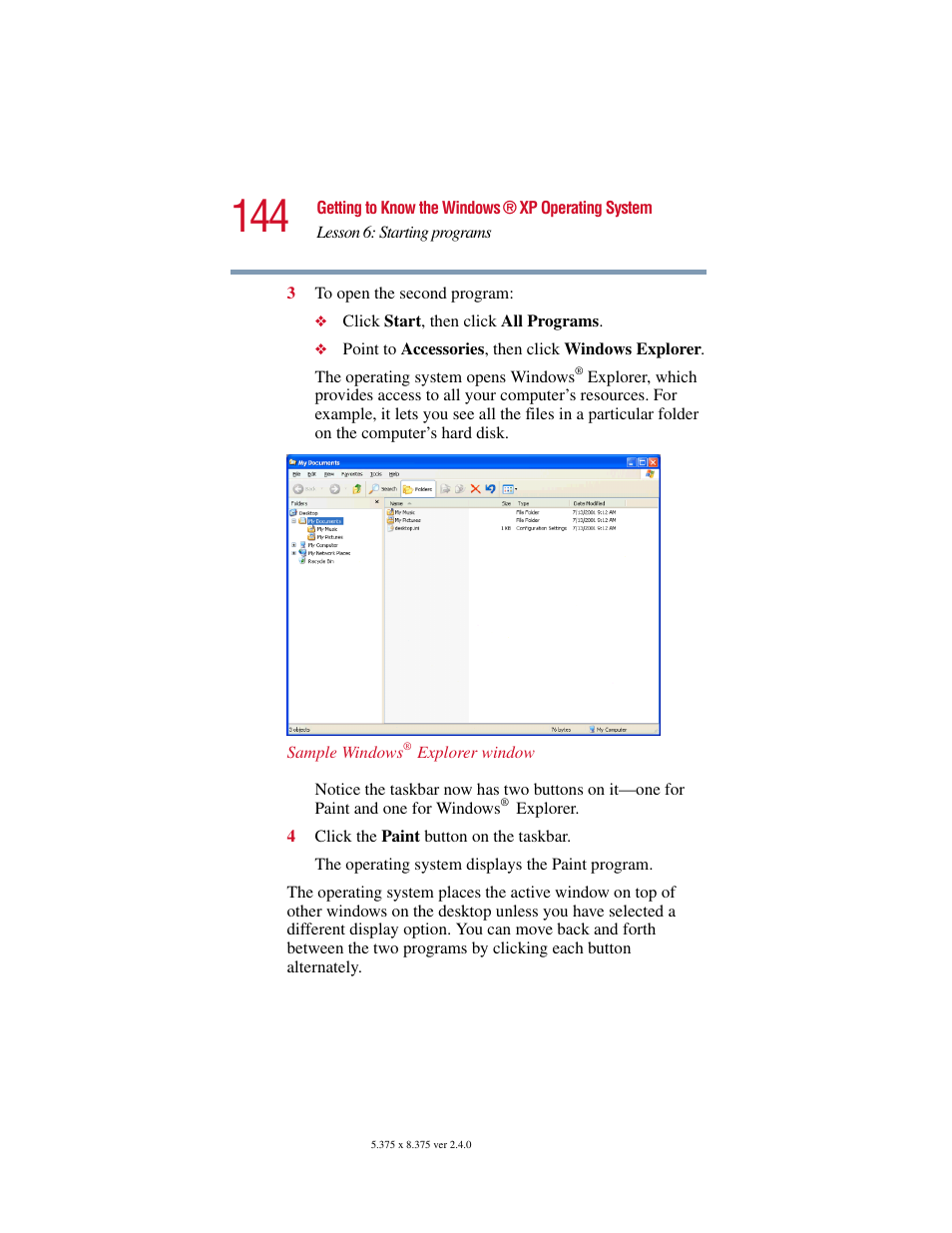 Toshiba Satellite 2415 Series User Manual | Page 144 / 279