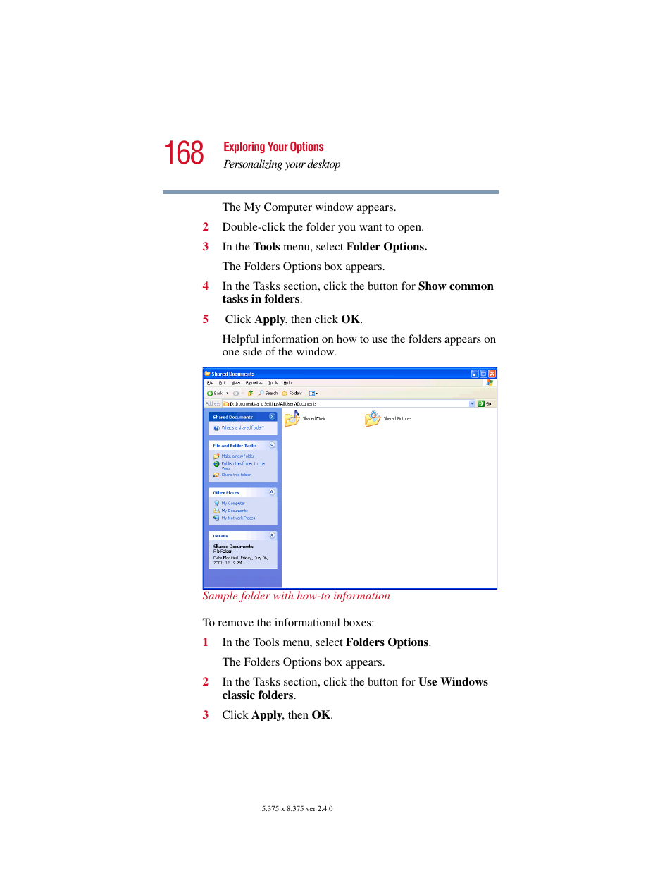 Toshiba Satellite 2415 Series User Manual | Page 168 / 279