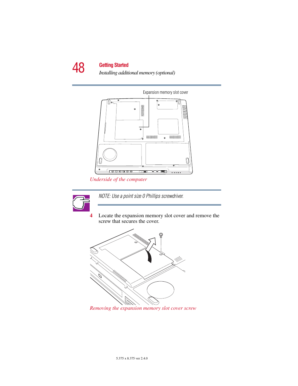 Toshiba Satellite 2415 Series User Manual | Page 48 / 279