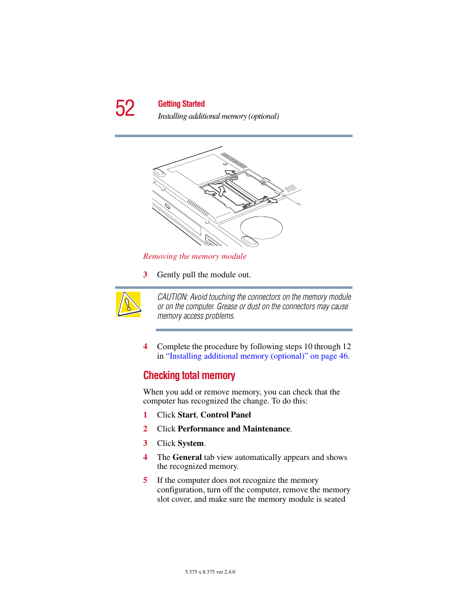 Toshiba Satellite 2415 Series User Manual | Page 52 / 279