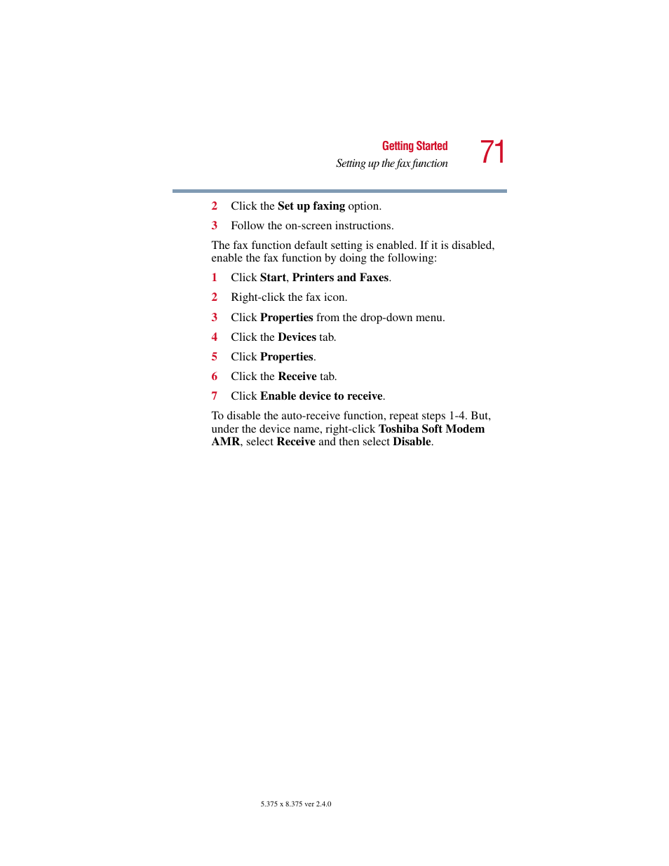 Toshiba Satellite 2415 Series User Manual | Page 71 / 279