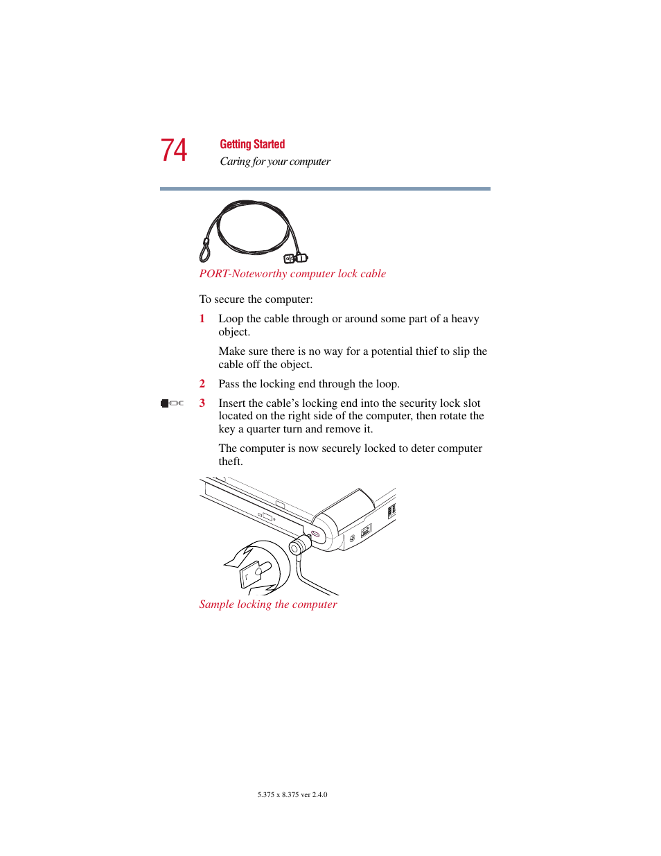 Toshiba Satellite 2415 Series User Manual | Page 74 / 279