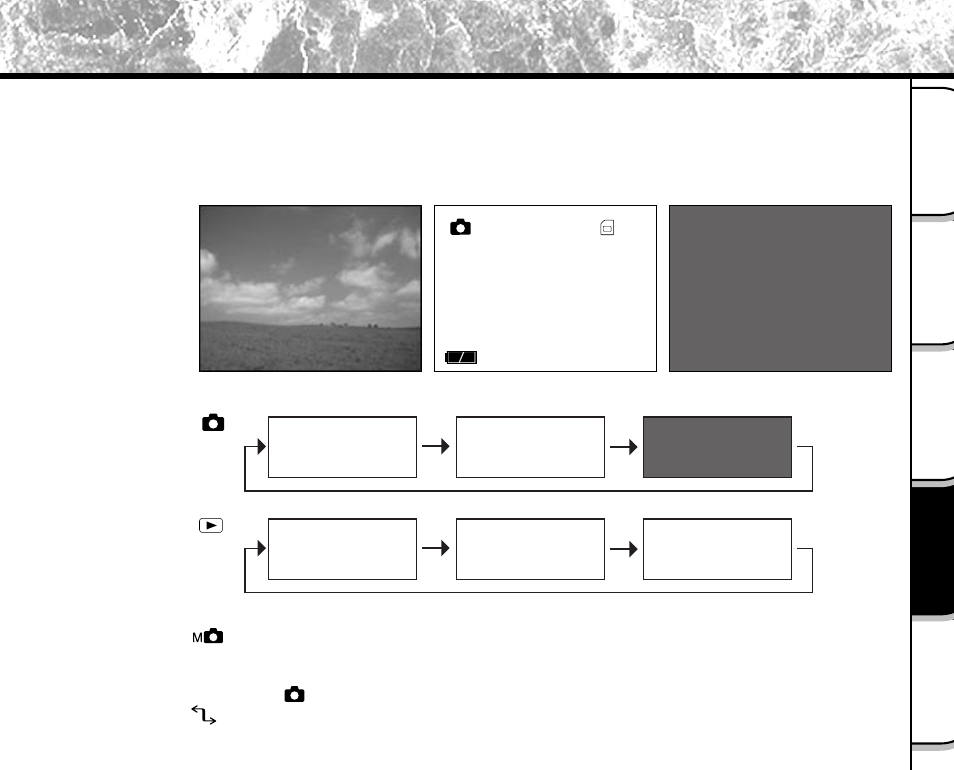 Disp button and lcd monitor display | Toshiba PDR-M5 User Manual | Page 101 / 120