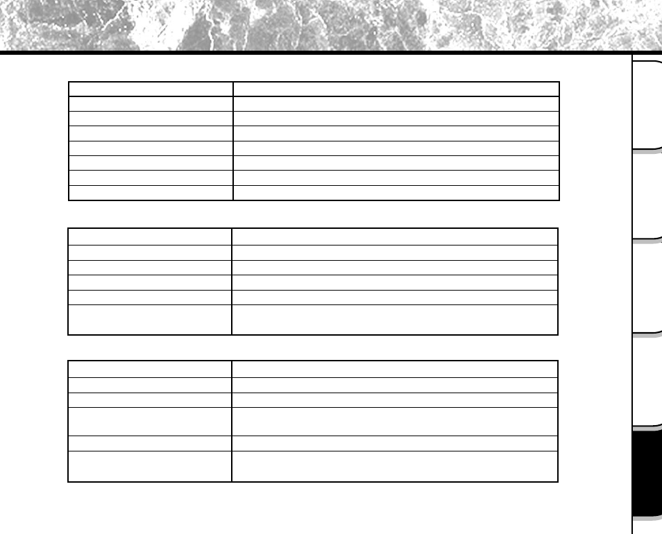 Specifications (continued) | Toshiba PDR-M5 User Manual | Page 111 / 120