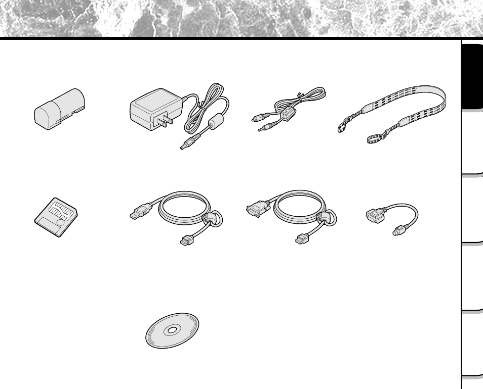 Accessories | Toshiba PDR-M5 User Manual | Page 21 / 120