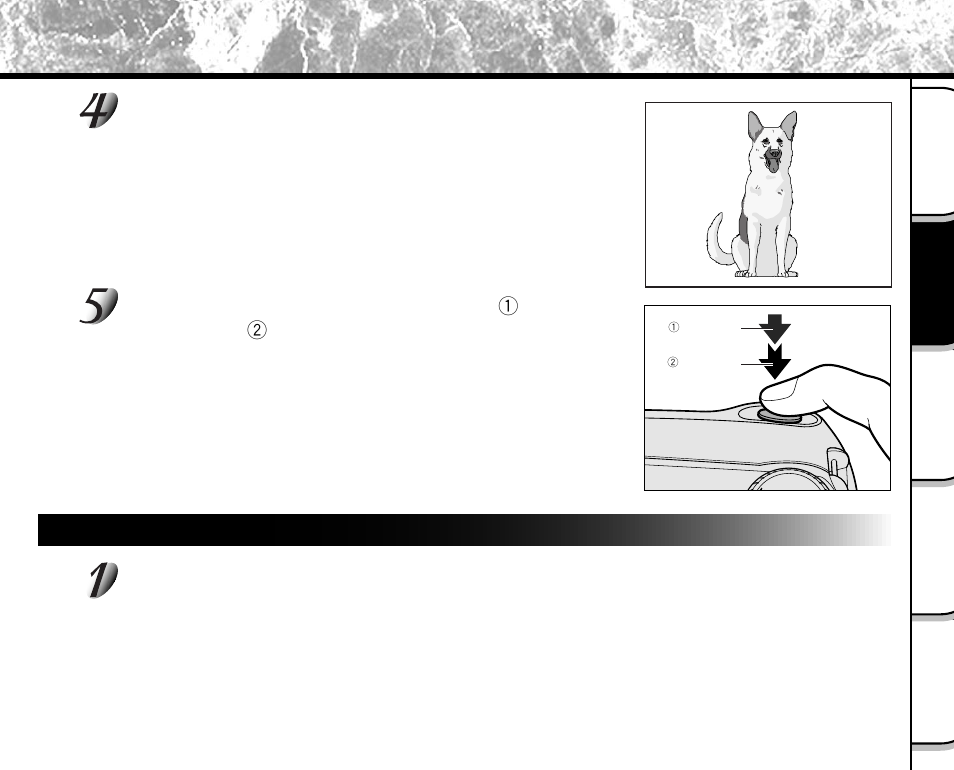 Photography (auto photography) (continued), Using the lcd monitor | Toshiba PDR-M5 User Manual | Page 45 / 120