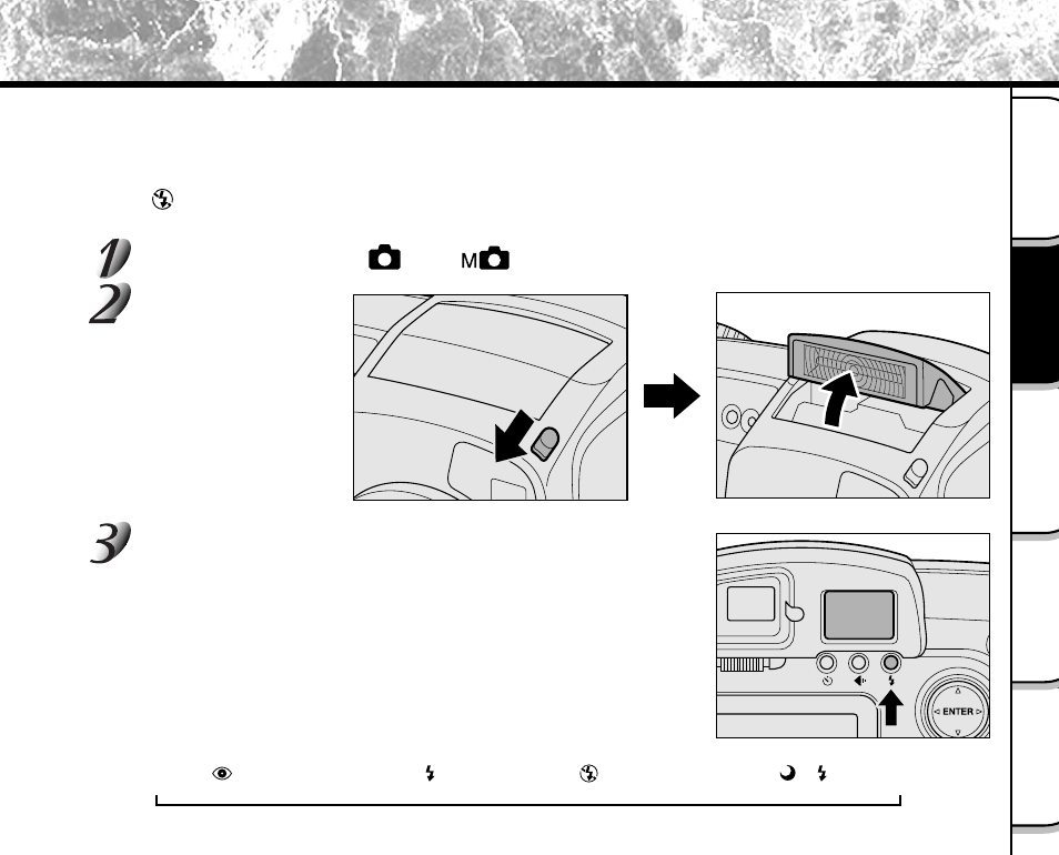 Photography using the flash (flash photography) | Toshiba PDR-M5 User Manual | Page 53 / 120
