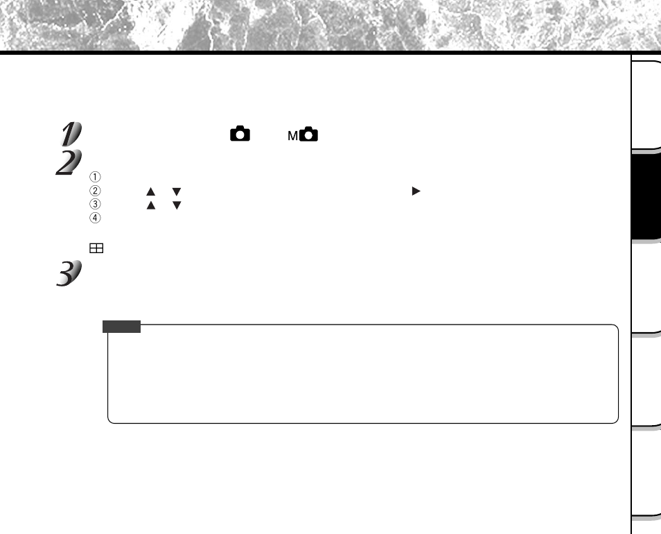 Multi image photography (multi photography) | Toshiba PDR-M5 User Manual | Page 59 / 120