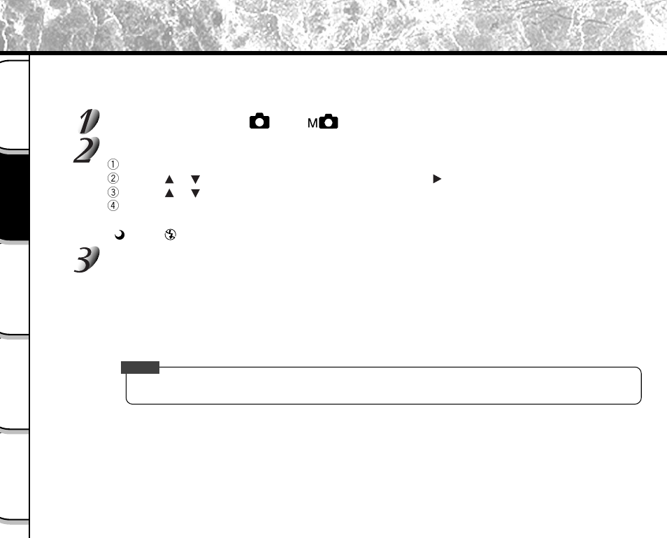Long exposure photography (bulb photography) | Toshiba PDR-M5 User Manual | Page 60 / 120