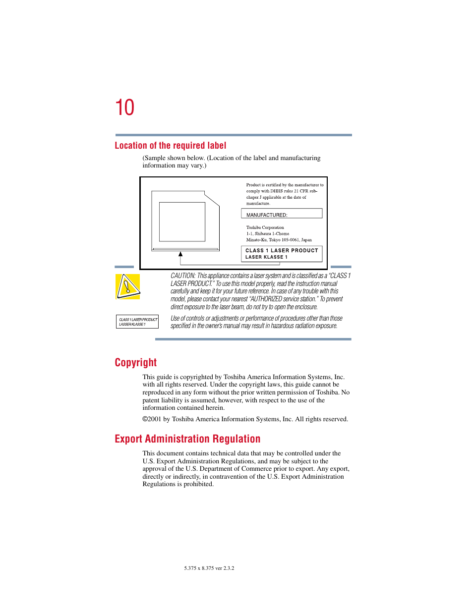 Toshiba VIRTUALTECH C6609-1201M1 User Manual | Page 10 / 209