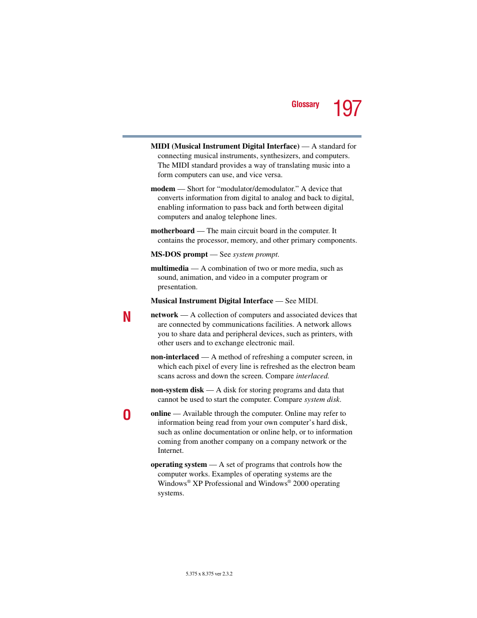 Toshiba VIRTUALTECH C6609-1201M1 User Manual | Page 197 / 209