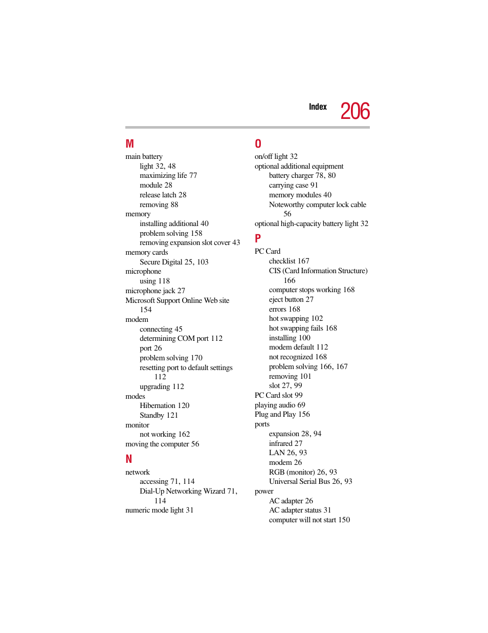 Toshiba VIRTUALTECH C6609-1201M1 User Manual | Page 206 / 209