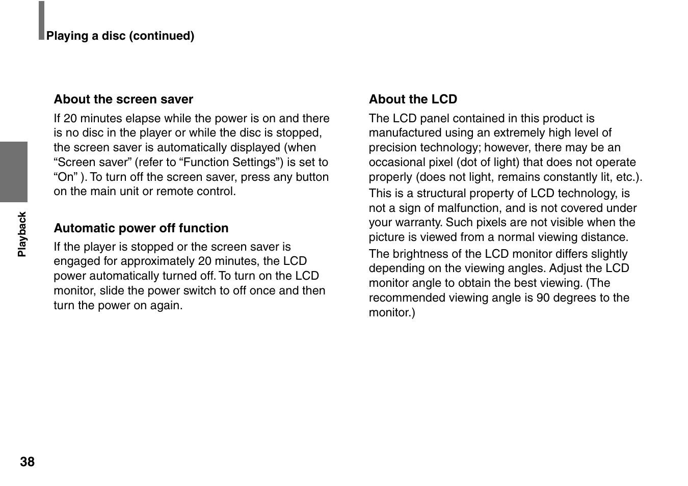 Toshiba SD-P2900SR User Manual | Page 38 / 80