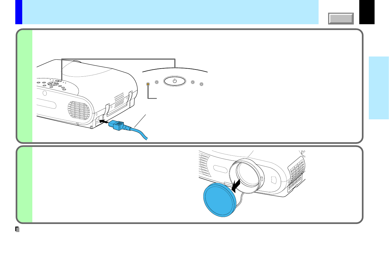 Floor-mounted projector placement (continued) | Toshiba TLP780U User Manual | Page 19 / 80