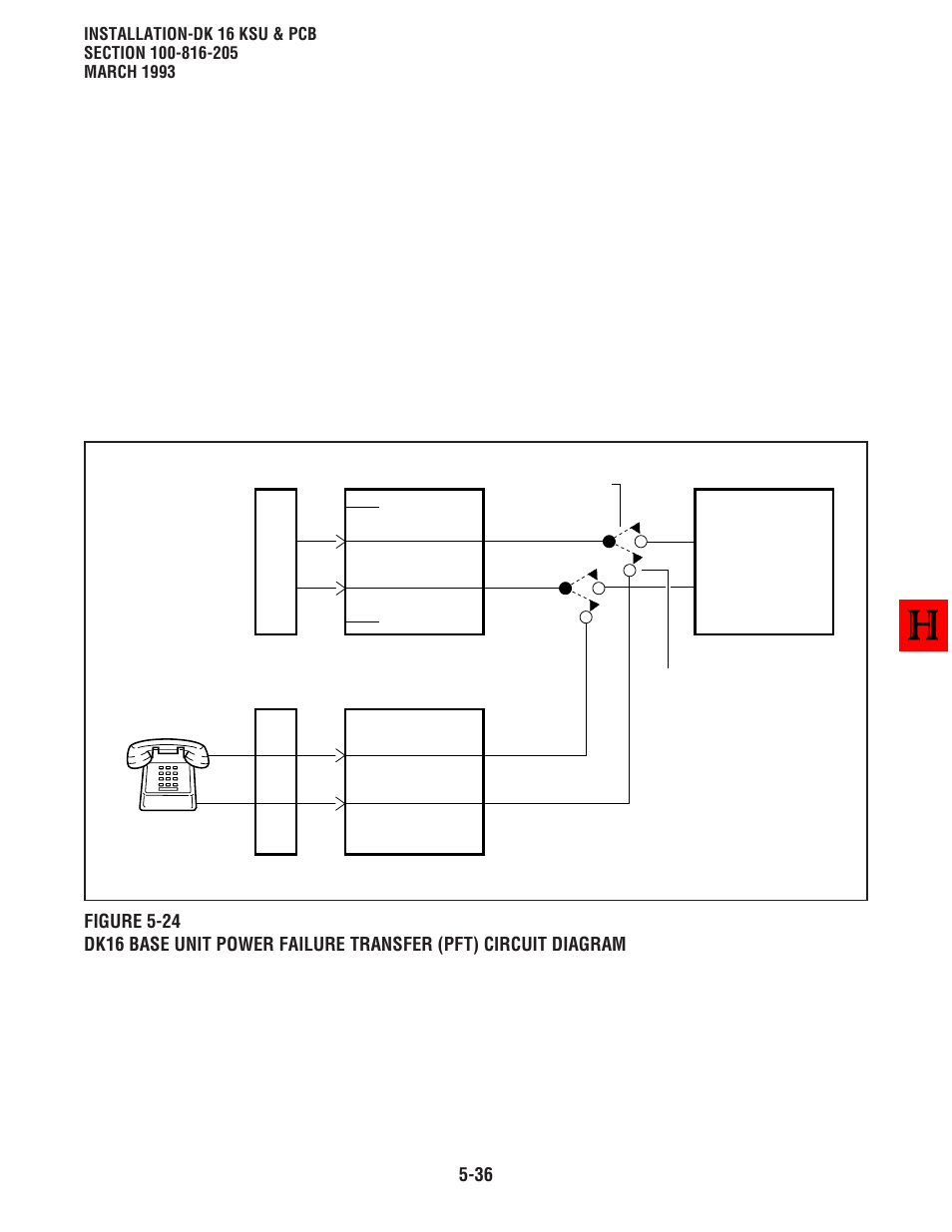 17 dk16 power failure emergency transfer option | Toshiba Strata DK8 User Manual | Page 106 / 321