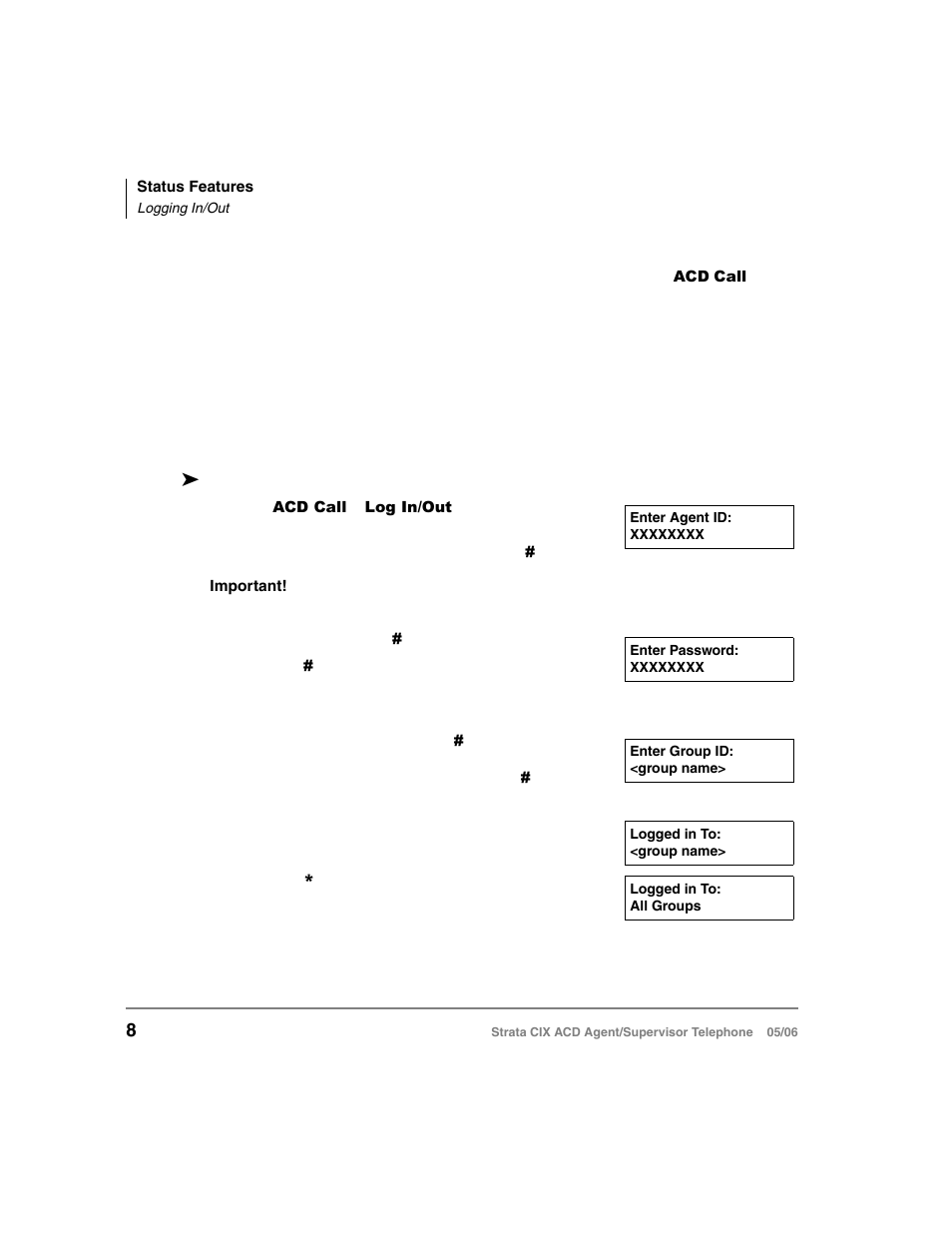 Toshiba Strata CIX ACD Agent/Supervisor Telephone CIX-SG-CCACD-VB User Manual | Page 18 / 38