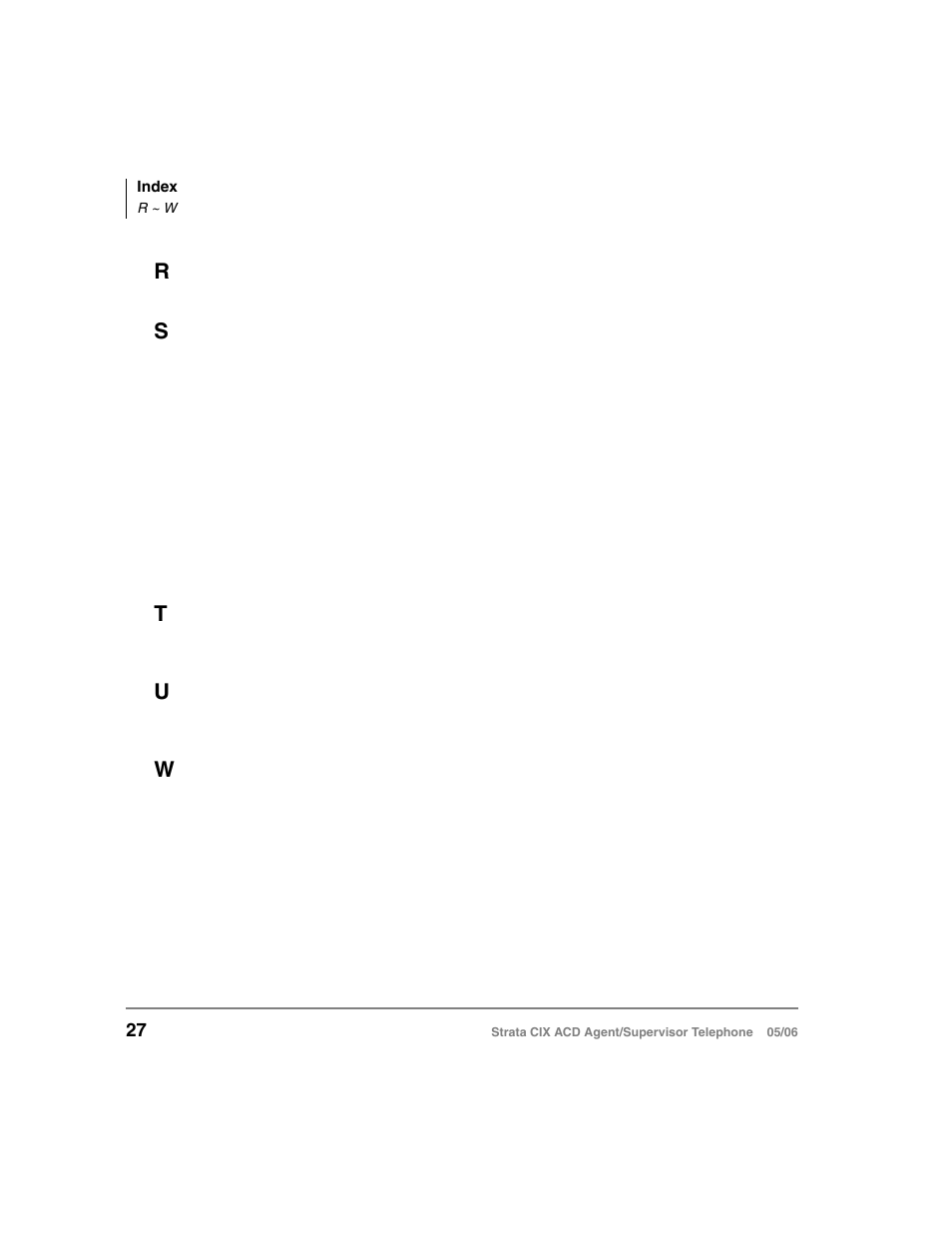 Toshiba Strata CIX ACD Agent/Supervisor Telephone CIX-SG-CCACD-VB User Manual | Page 37 / 38