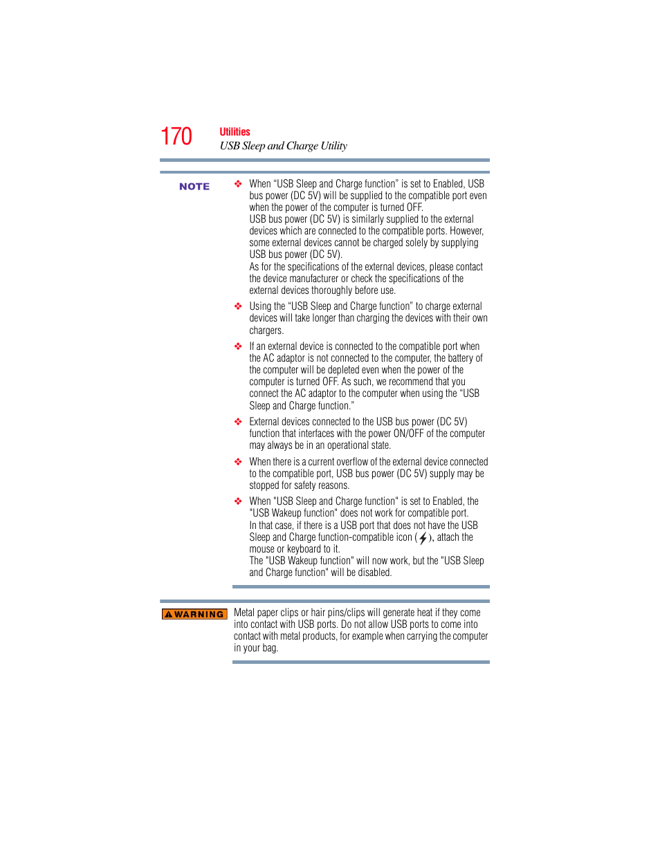 Toshiba SATELLITE M500 User Manual | Page 170 / 258