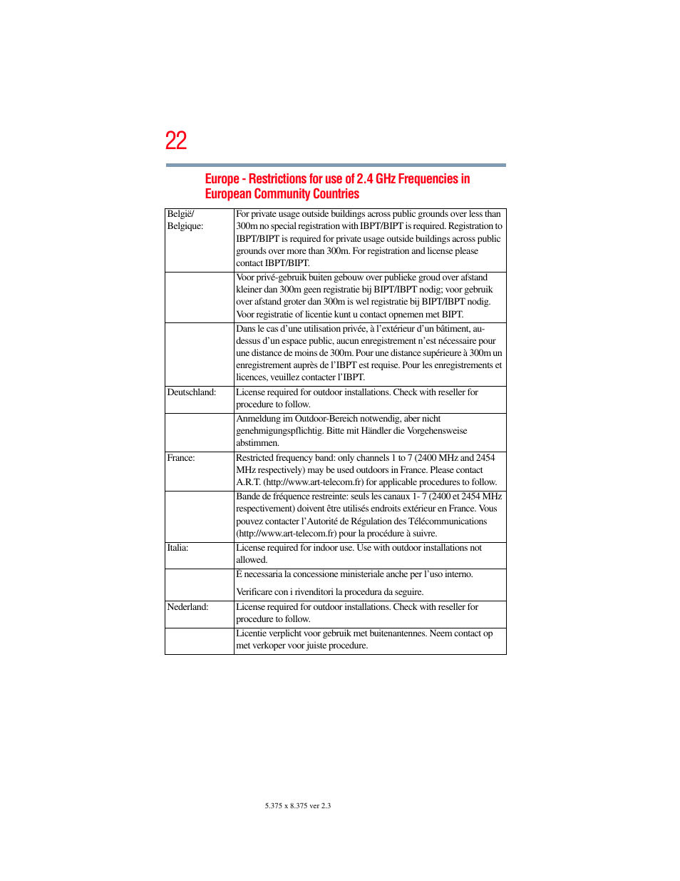 Toshiba SATELLITE M500 User Manual | Page 22 / 258