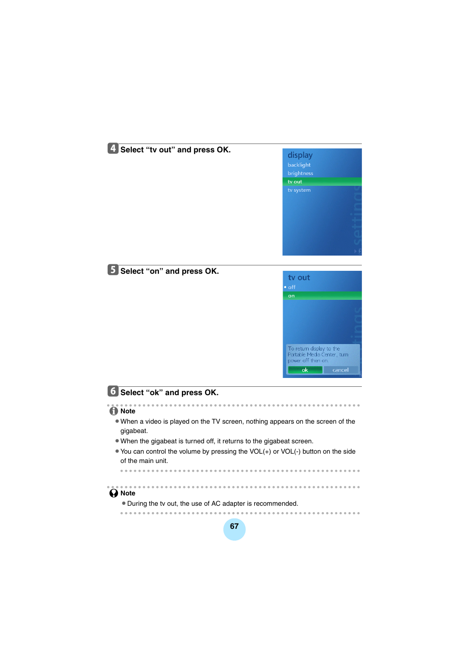 Toshiba Portable MP3 Player User Manual | Page 67 / 102