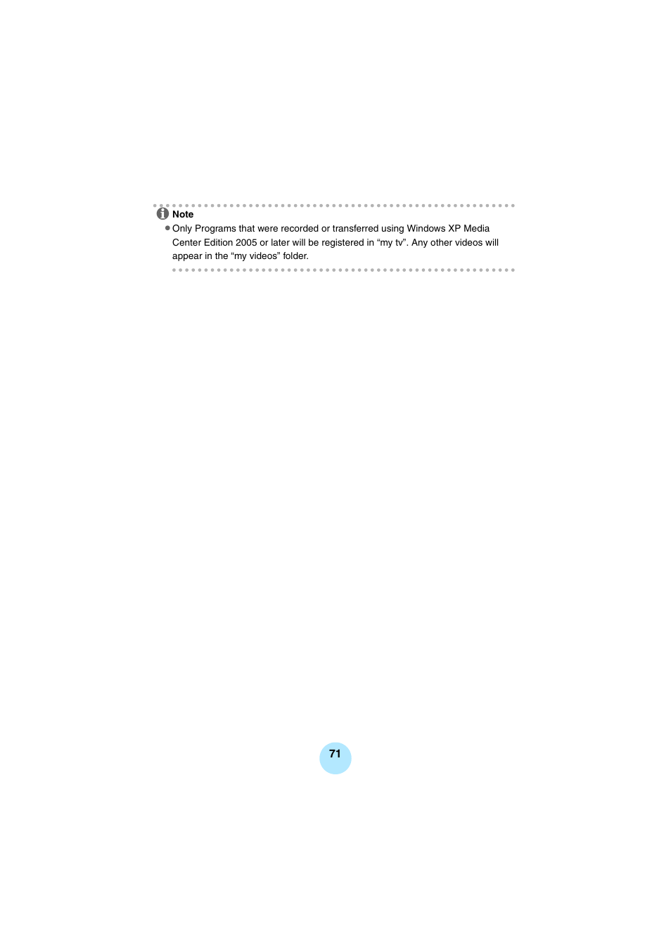 Toshiba Portable MP3 Player User Manual | Page 71 / 102