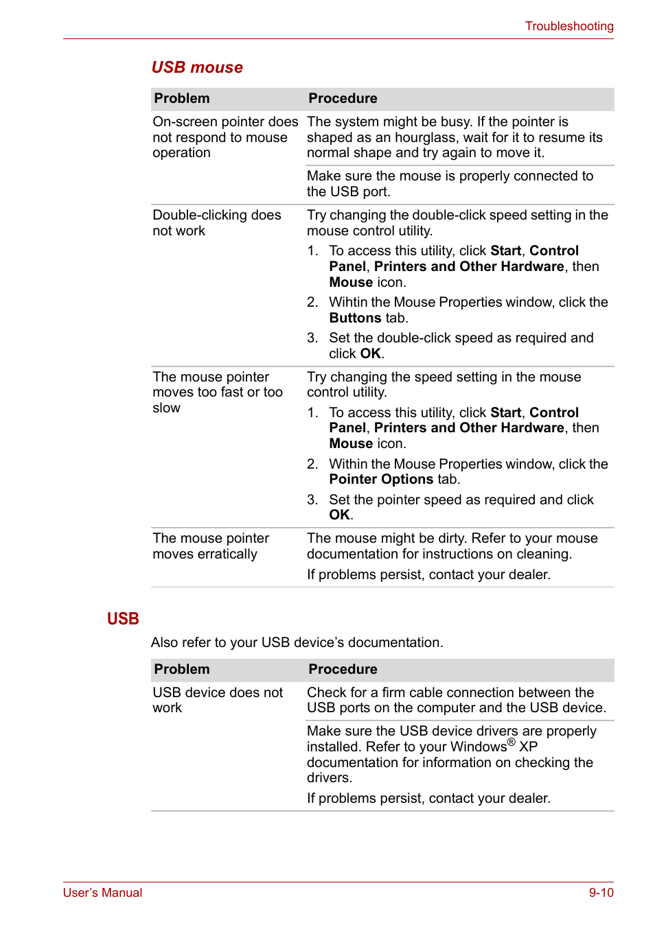 Toshiba U300 Series PSA50 YXT User Manual | Page 110 / 147