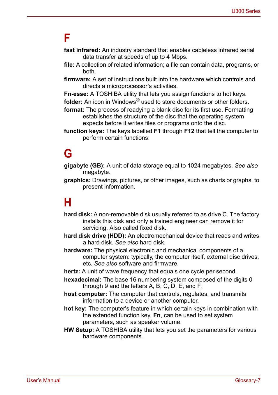 Toshiba U300 Series PSA50 YXT User Manual | Page 139 / 147