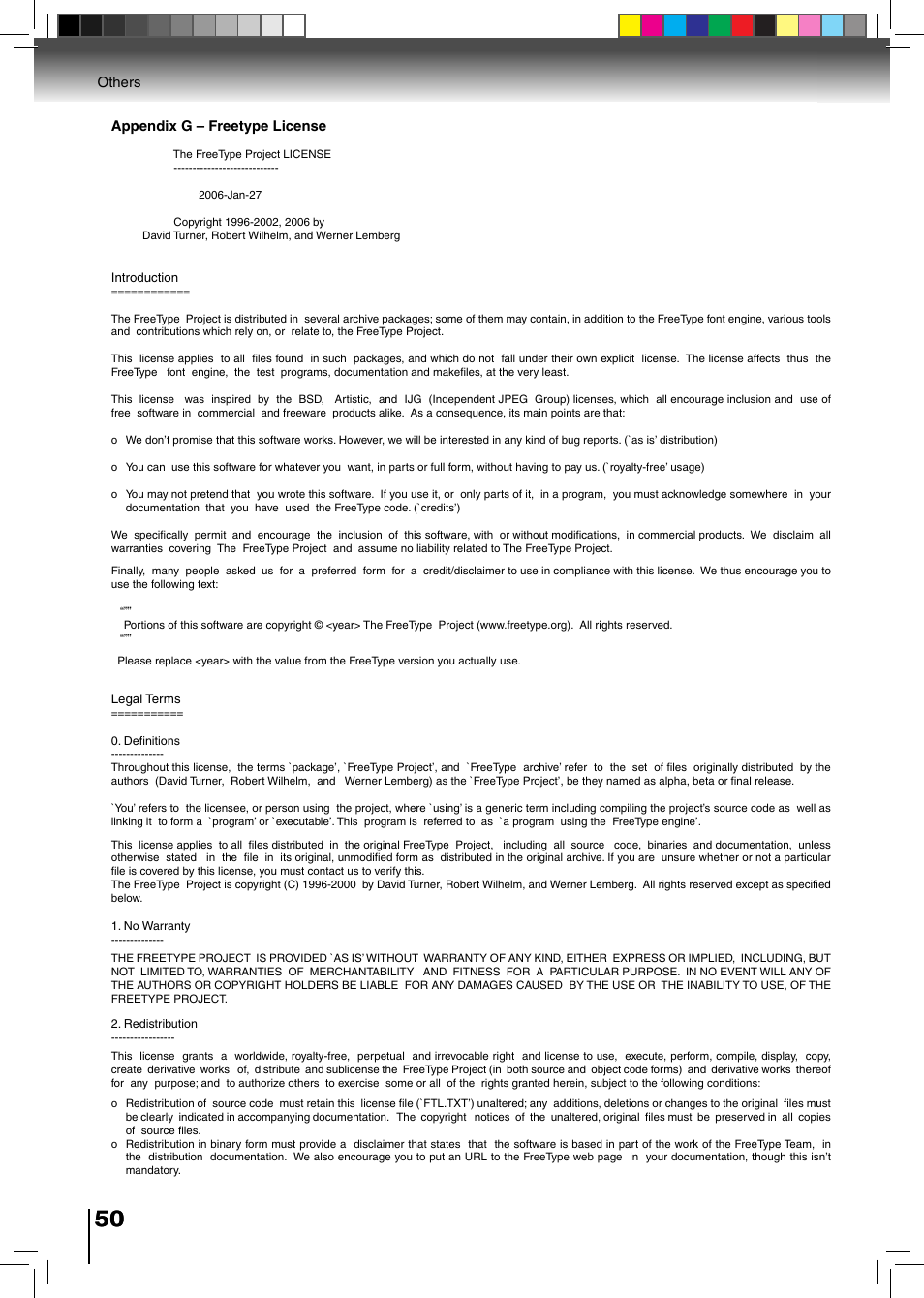 Toshiba BDX2500KU User Manual | Page 50 / 60