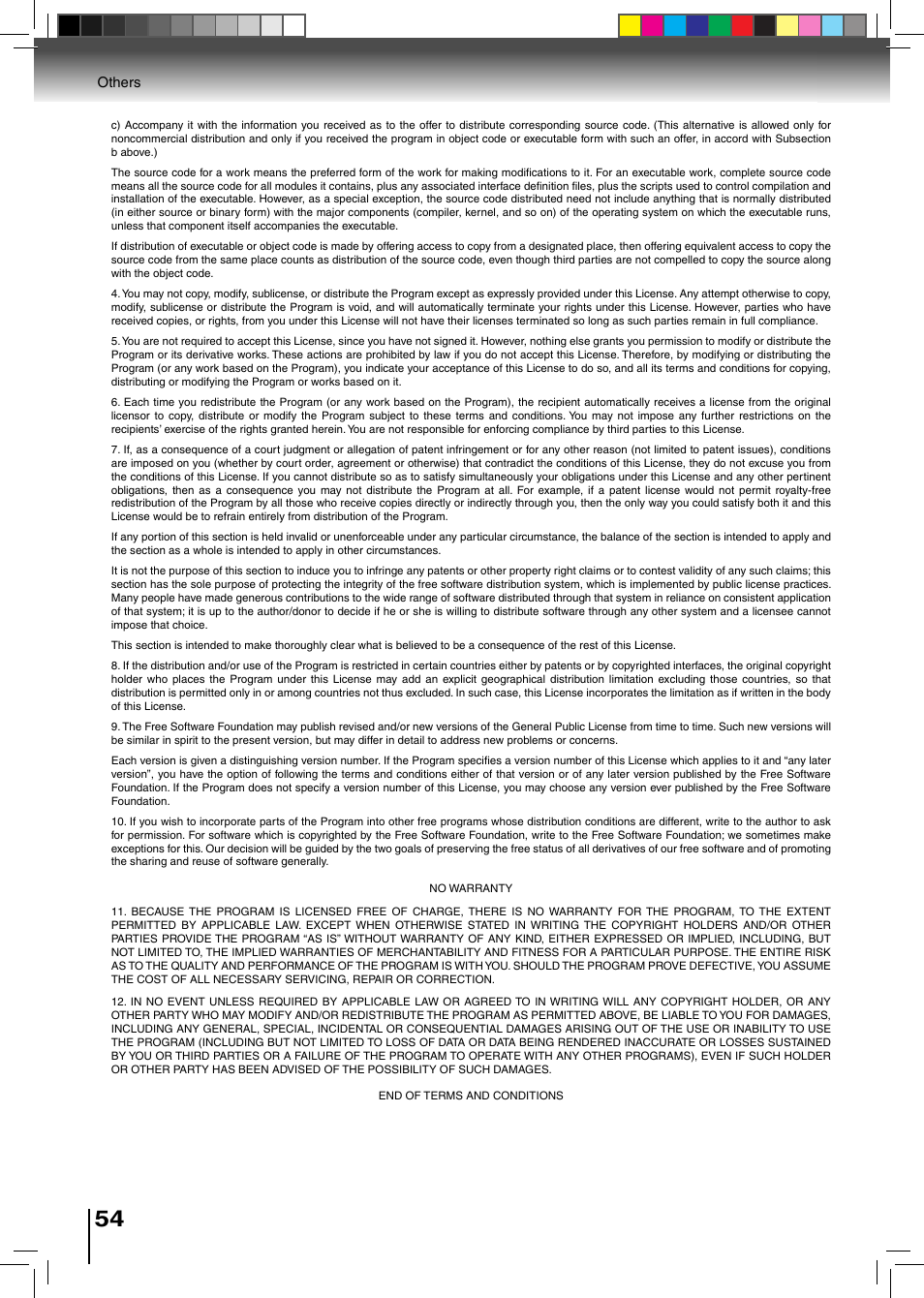 Toshiba BDX2500KU User Manual | Page 54 / 60