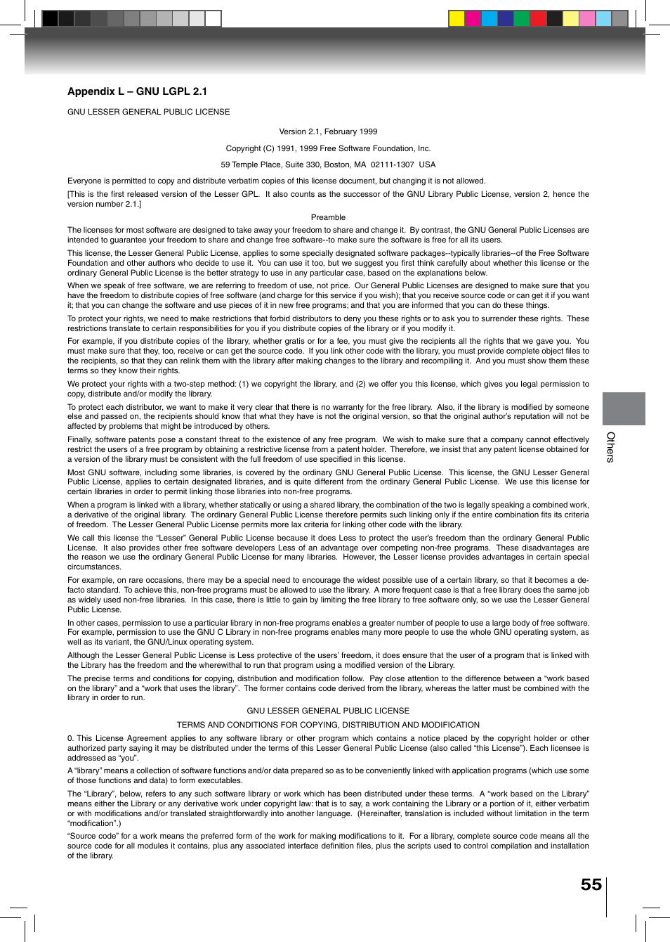 Toshiba BDX2500KU User Manual | Page 55 / 60