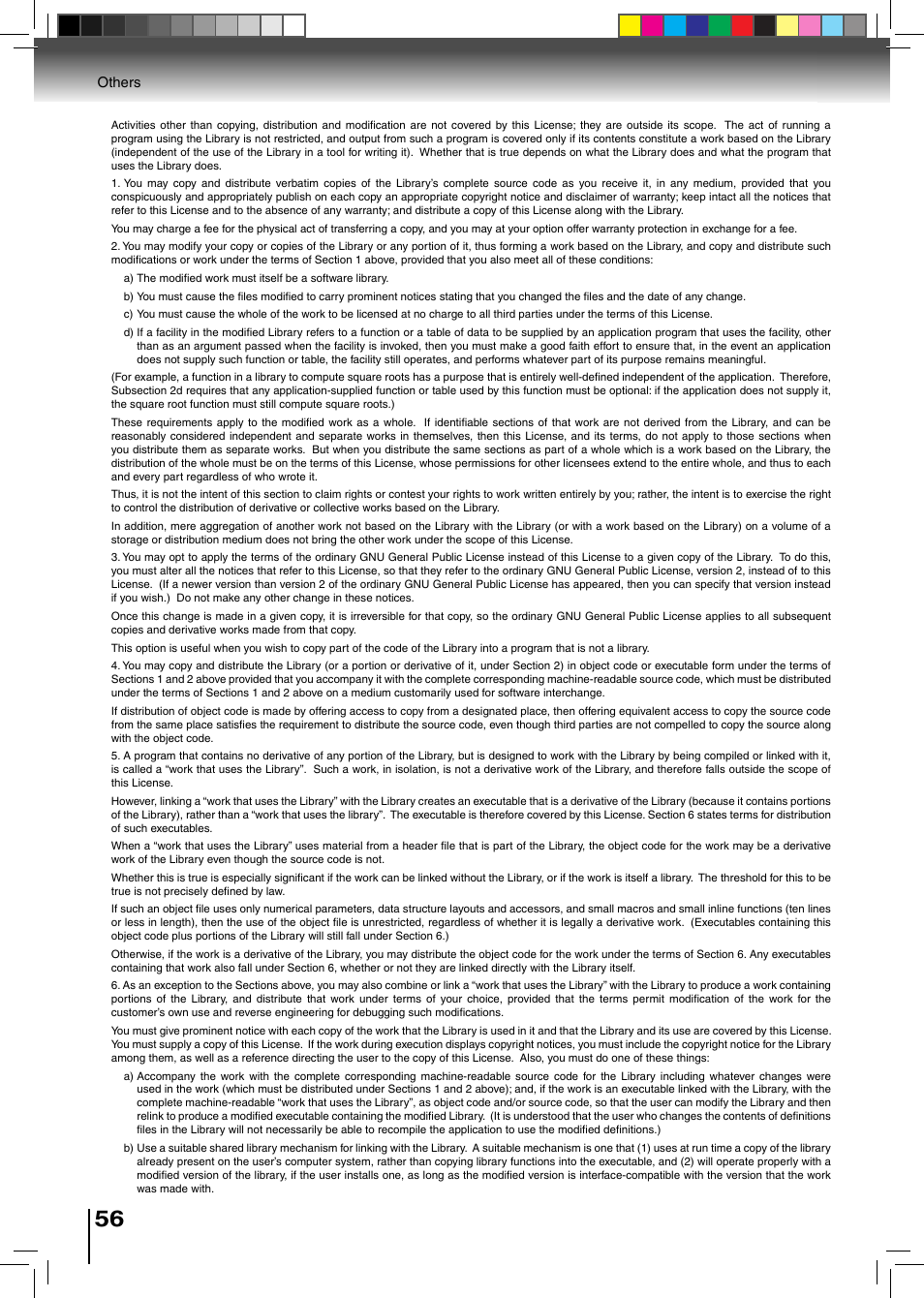 Toshiba BDX2500KU User Manual | Page 56 / 60