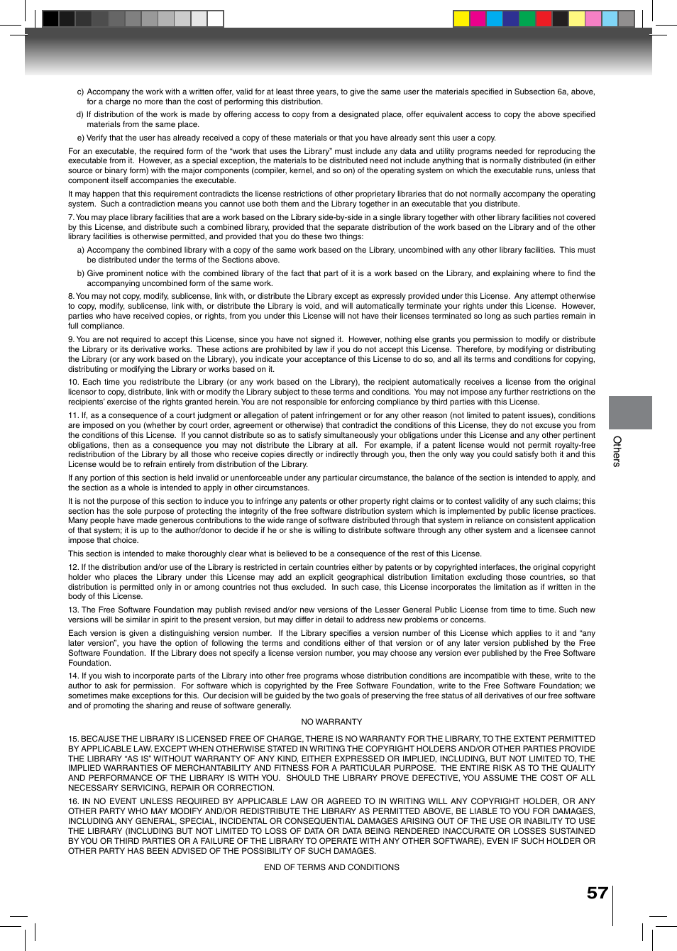 Toshiba BDX2500KU User Manual | Page 57 / 60