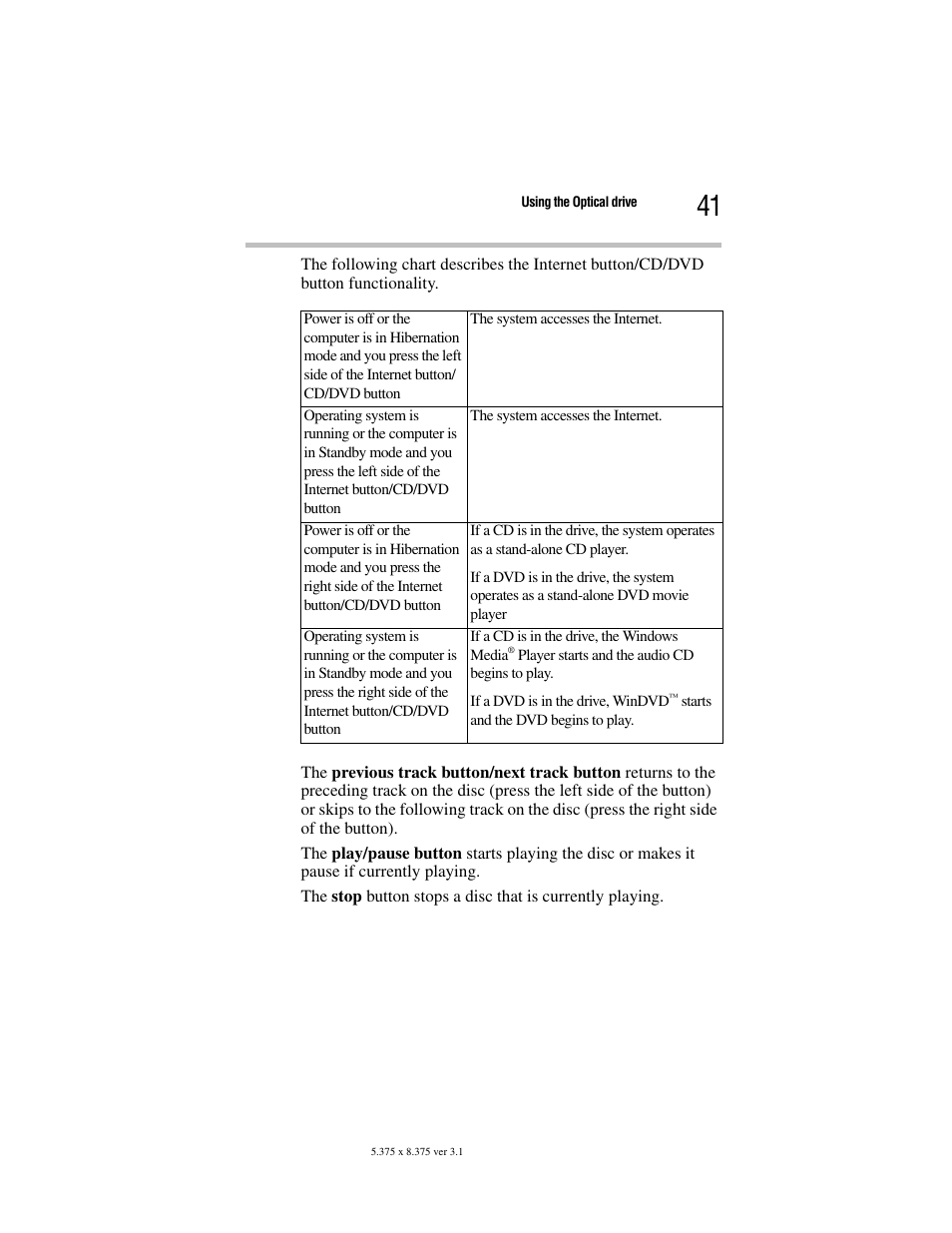 Toshiba Satellite A100/A105 User Manual | Page 41 / 72