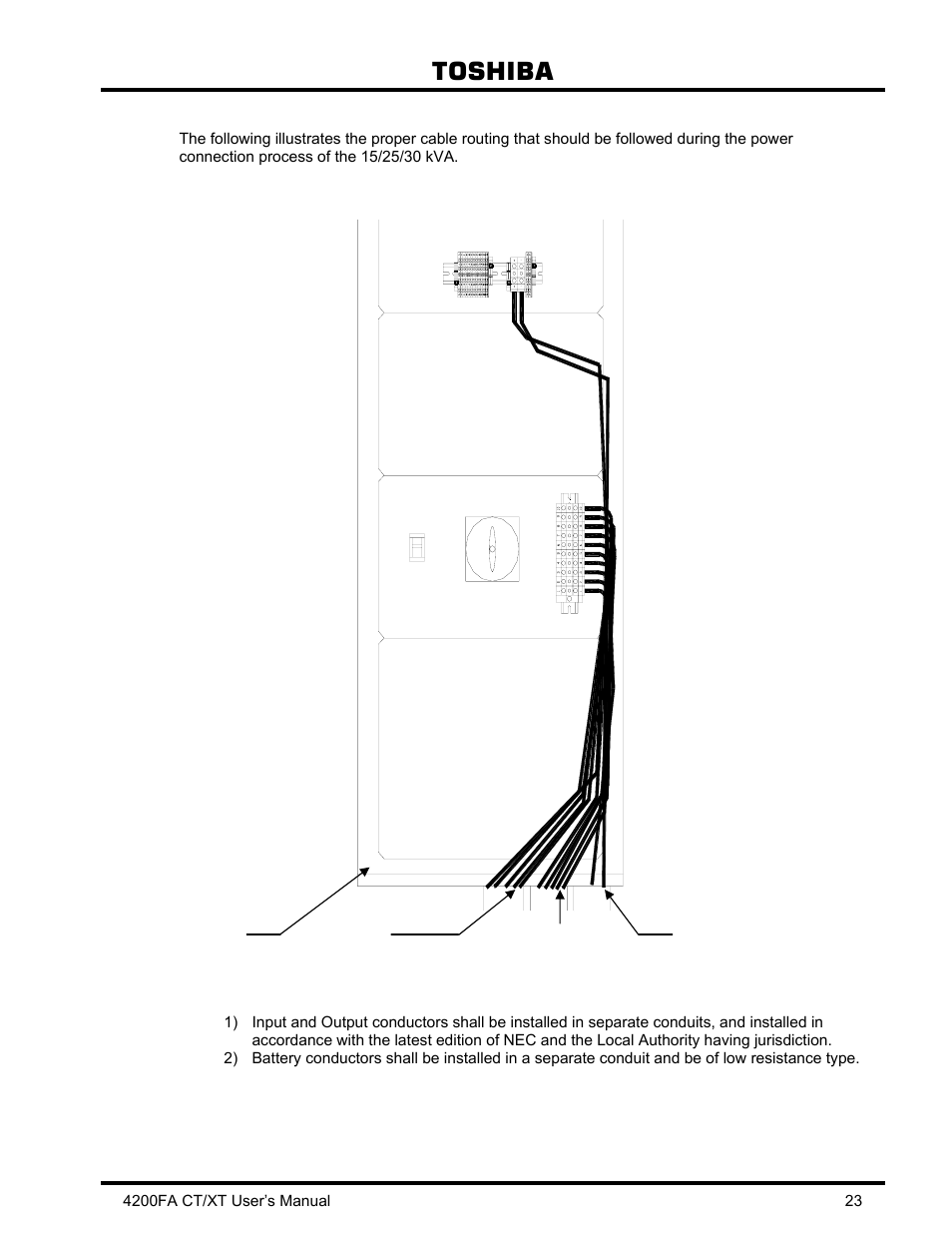 Toshiba | Toshiba 4200FA CT/XT User Manual | Page 24 / 68