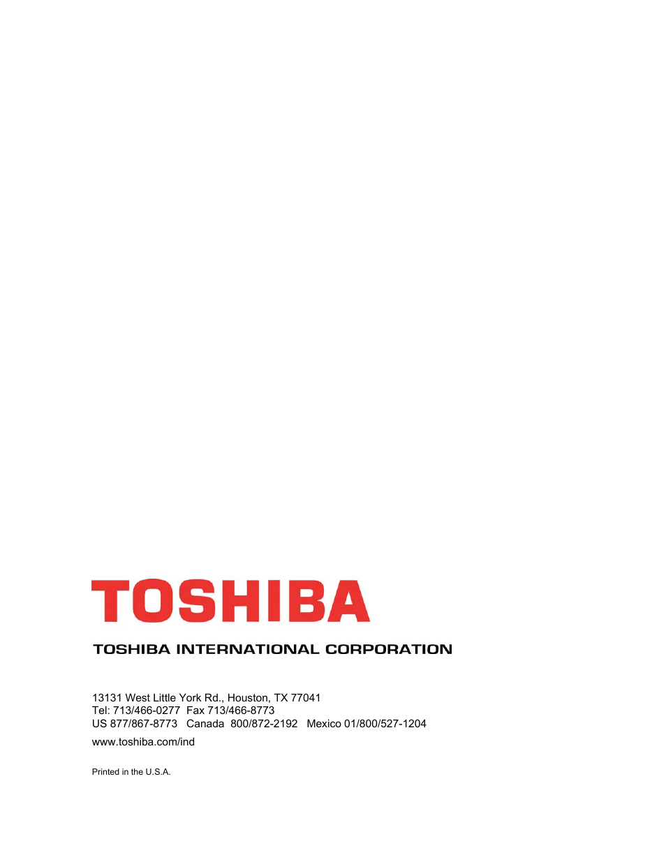 Toshiba 4200FA CT/XT User Manual | Page 68 / 68