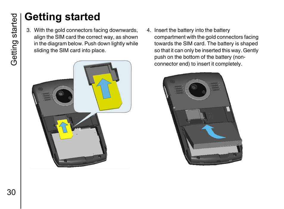 Getting started, Getting started 30 | Toshiba Portege G710 User Manual | Page 31 / 140