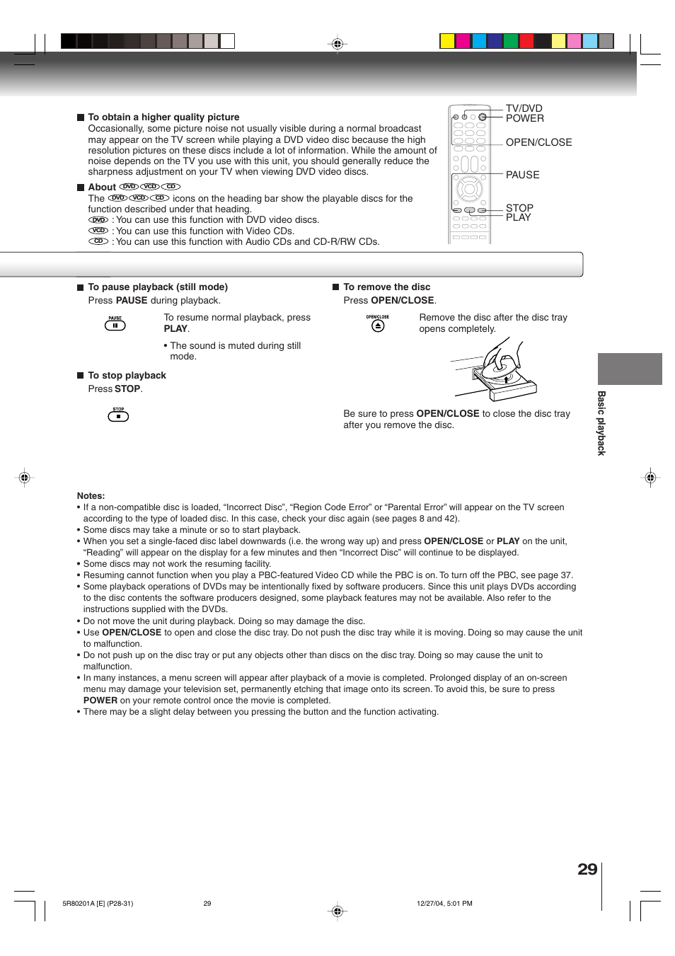 Toshiba MD13Q11 User Manual | Page 29 / 52