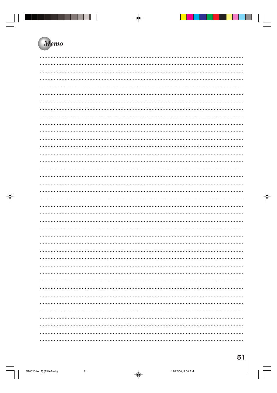 Toshiba MD13Q11 User Manual | Page 51 / 52