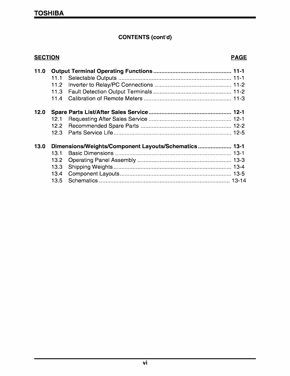 Toshiba Q-Flowsaver II User Manual | Page 7 / 107