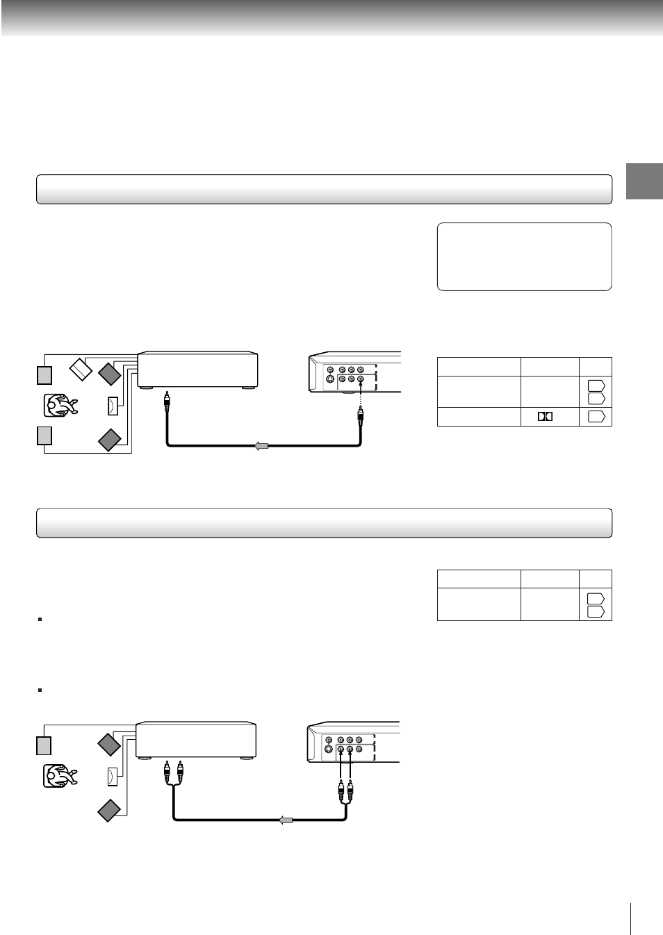 Connections | Toshiba SD-310V User Manual | Page 20 / 59