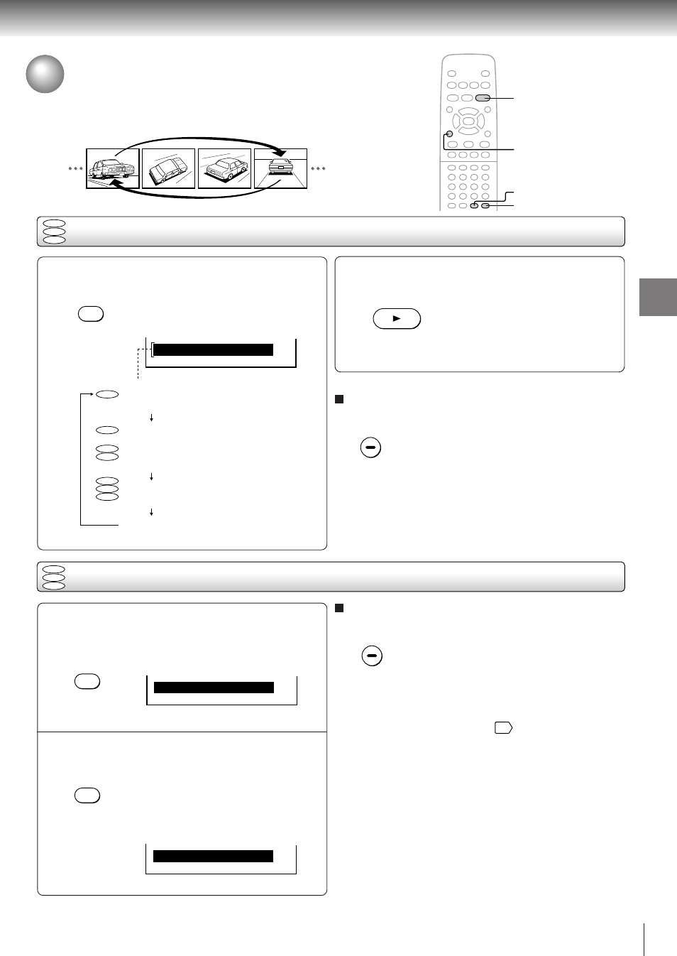 Playing repeatedly, Repeating a title, chapter, or track, Repeating a specific segment | Toshiba SD-310V User Manual | Page 33 / 59