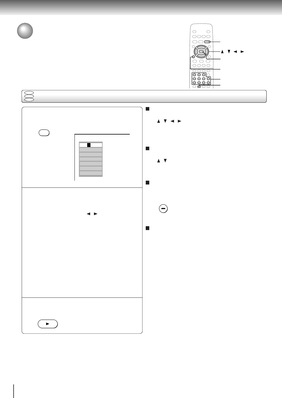 Playing in a favorite order | Toshiba SD-310V User Manual | Page 34 / 59