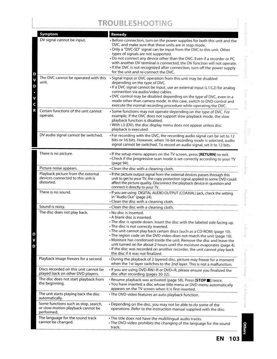En 103 | Toshiba D-VR610KU User Manual | Page 103 / 117