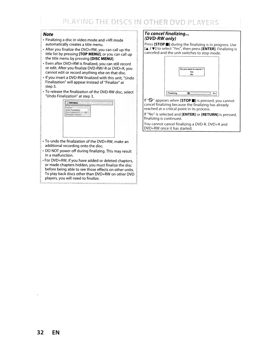 32 en, Nate | Toshiba D-VR610KU User Manual | Page 32 / 117