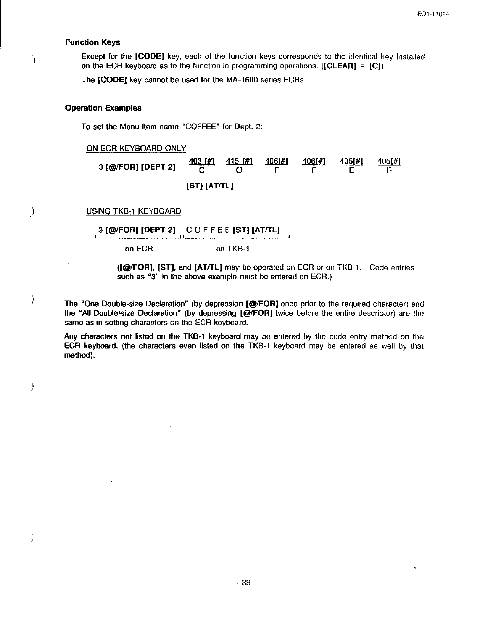 Operation examples | Toshiba TEC MA-1600-100 User Manual | Page 109 / 157